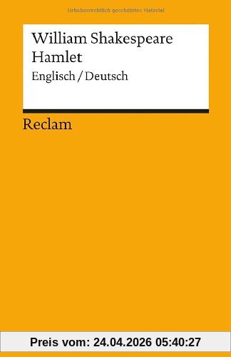 Hamlet: Englisch/Deutsch