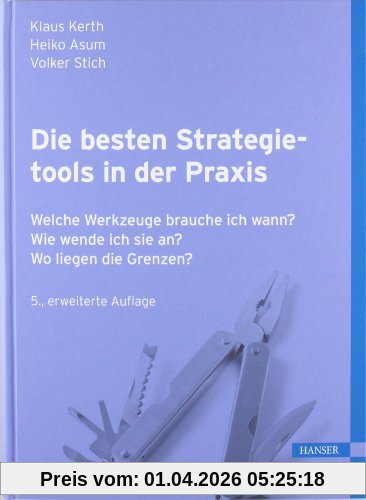 Die besten Strategietools in der Praxis: Welche Werkzeuge brauche ich wann? Wie wende ich sie an? Wo liegen die Grenzen?