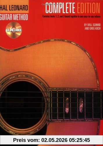 Hal Leonard Guitar Method Complete Edition (With Cds) Gtr Book/Cd