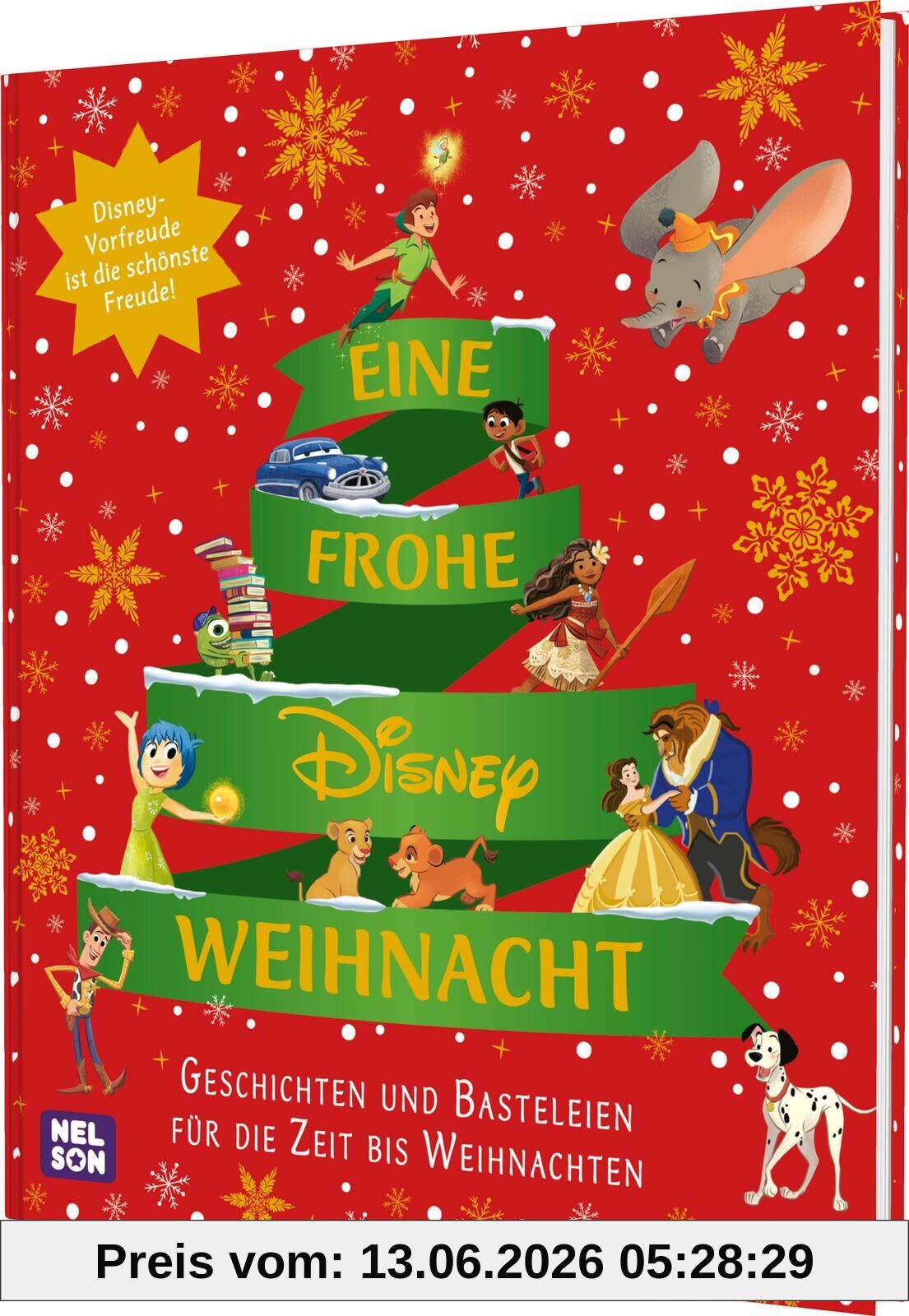 Disney Vorlesebuch: Eine frohe Disney Weihnacht: Für Kinder ab 4 Jahren mit Disney-Klassikern zum Vorlesen, Bastel- und Rezeptideen für die Adventszeit