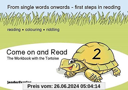 Come on and Read 2: The Workbook with the Tortoise