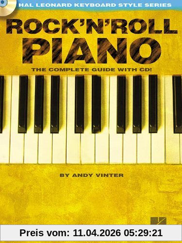 Rock'N'Roll Piano Pf Book/Cd (Hal Leonard Keyboard Style)