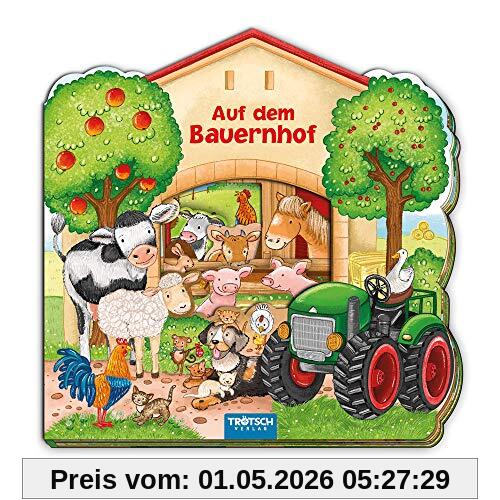 Trötsch Auf dem Bauernhof Pappenbuch: Kinderbuch Entdeckerbuch Beschäftigungsbuch Spielbuch
