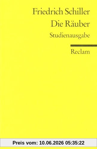 Die Räuber: Studienausgabe