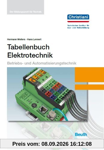 Tabellenbuch Elektrotechnik: Betriebs- und Automatisierungstechnik