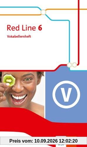 Red Line 6. Ausgabe Bayern: Vokabellernheft Klasse 10 (Red Line. Ausgabe für Bayern ab 2017)