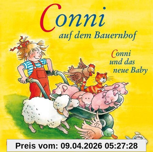 Conni auf dem Bauernhof / Conni und das neue Baby, 1 Audio-CD