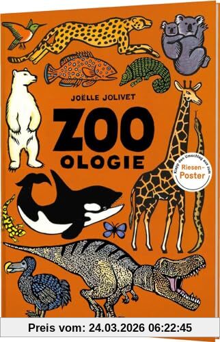 Zoo-ologie: Faszinierendes Tier-Sachbuch im großen Format, mit Riesen-Poster