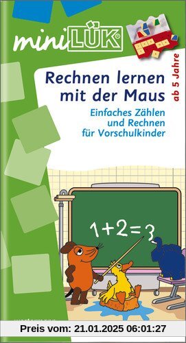 miniLÜK: Rechnen lernen mit der Maus: Einfaches Zählen und Rechnen für Vorschulkinder