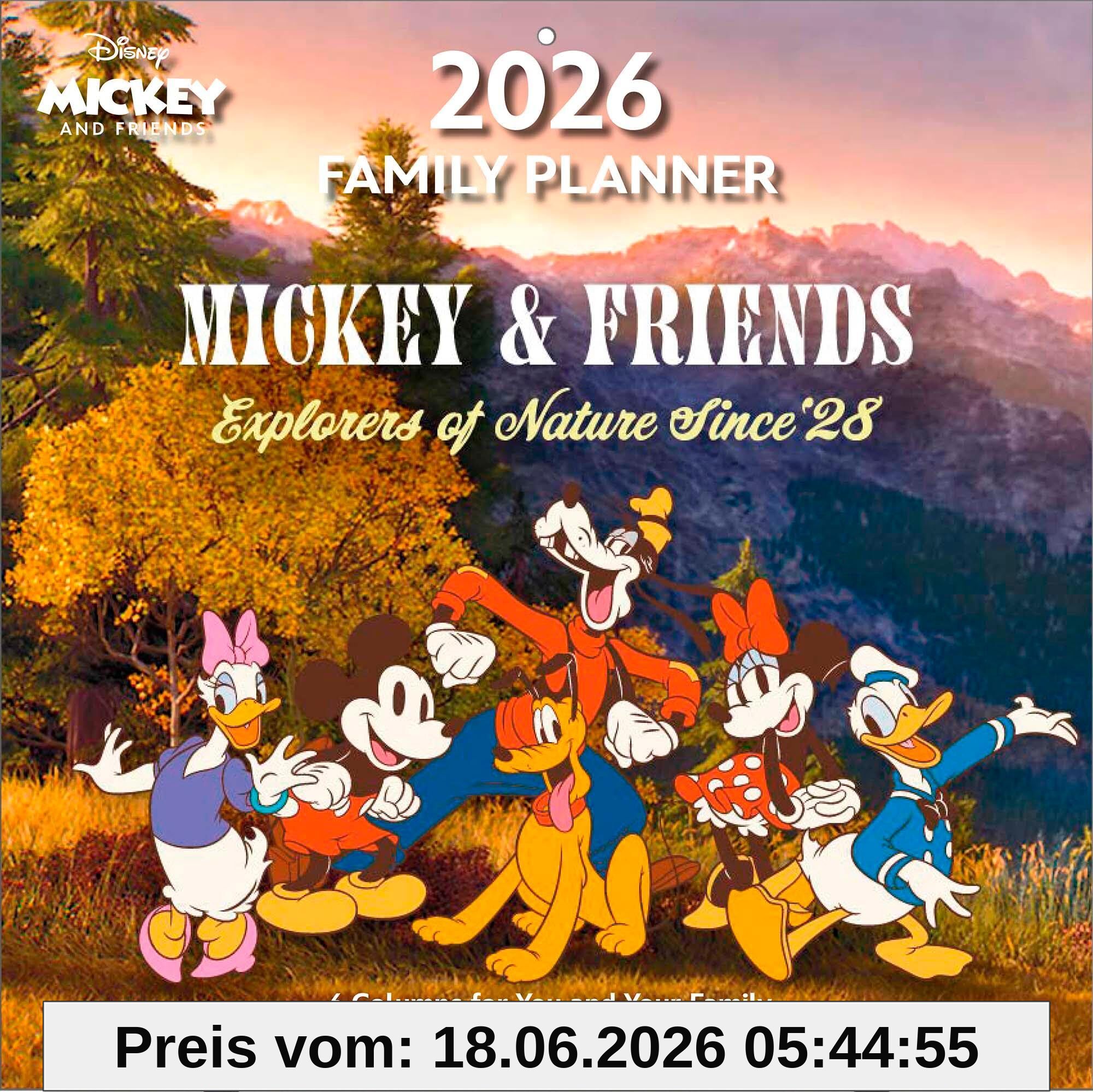 unbekannt Mickey & Friends - Familienplaner Im Format 30 X 30