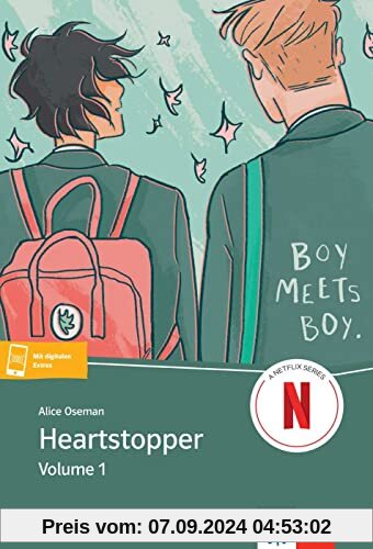 Heartstopper: English Graphic Novel mit digitalen Extras. Volume 1 (Klett English Readers)