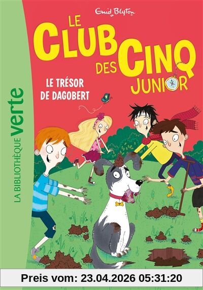 Le club des Cinq junior. Vol. 11. Le trésor de Dagobert