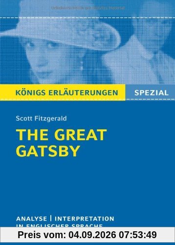 The Great Gatsby von F. Scott Fitzgerald.