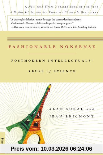 Alan Sokal Fashionable Nonsense, Postmodern Intellectuals' Abuse Of Science