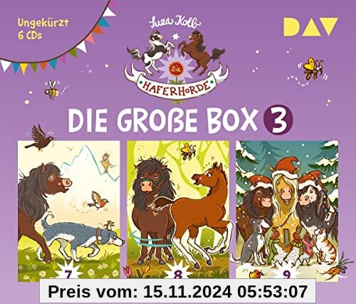 Die Haferhorde – Die große Box 3 (Teil 7-9): Ungekürzte Lesungen mit Bürger Lars Dietrich (6 CDs)