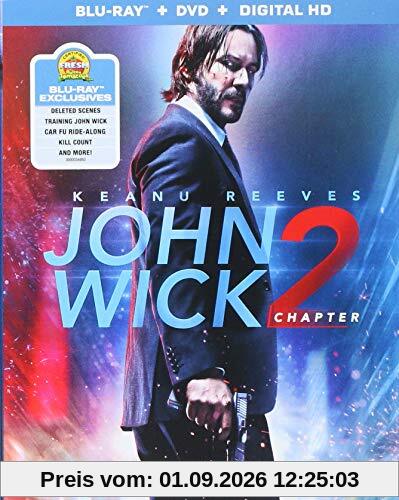 John Wick: Chapter 2 [Blu-ray]+DVD+ Digital HD