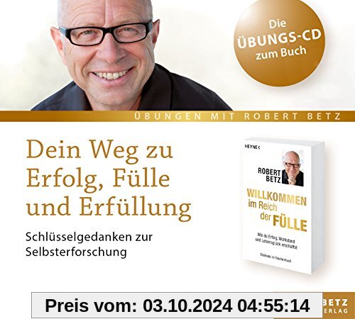 Dein Weg zu Erfolg, Fülle und Erfüllung - Arbeits-CD: Schlüsselgedanken zur Selbsterforschung