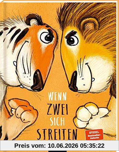 Wenn zwei sich streiten: Tiger und Löwe