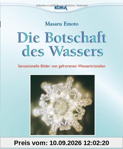Die Botschaft des Wassers: Sensationelle Bilder von gefrorenen Wasserkristallen