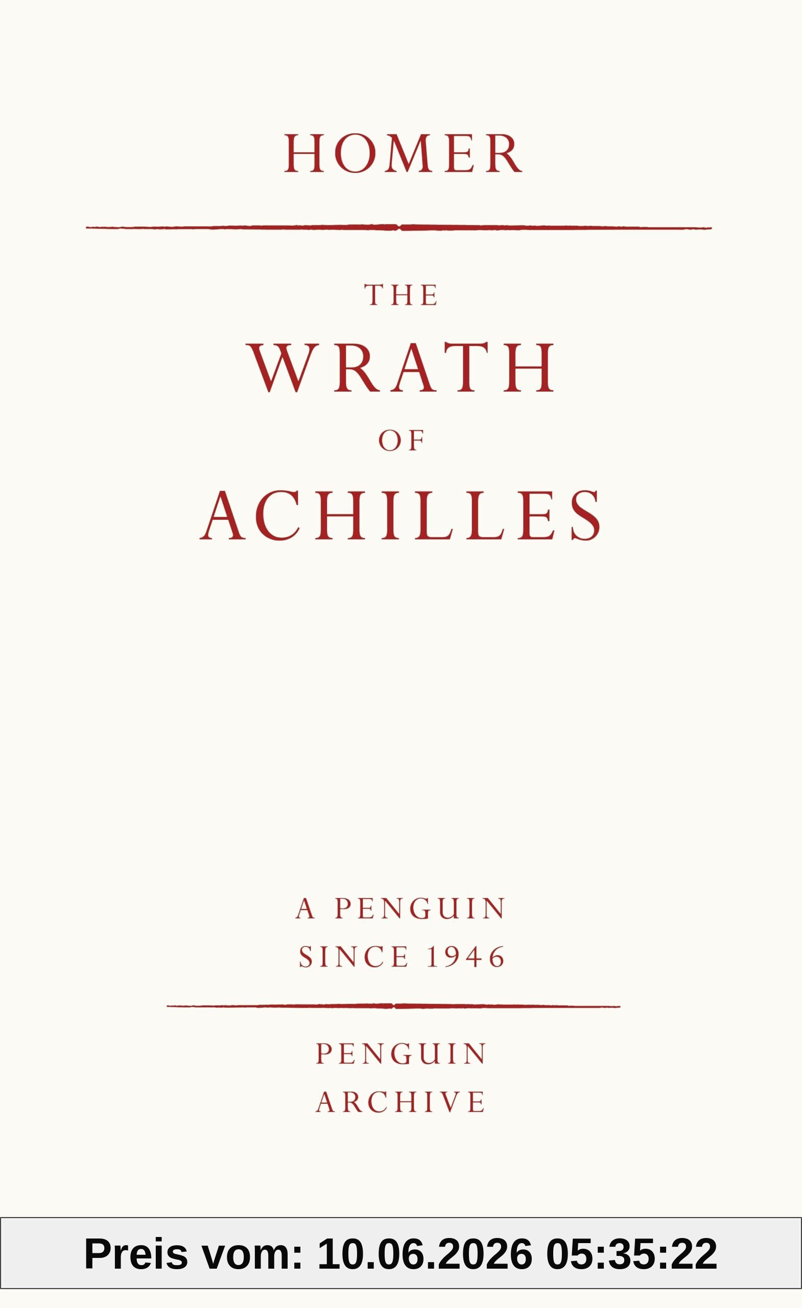 The Wrath of Achilles