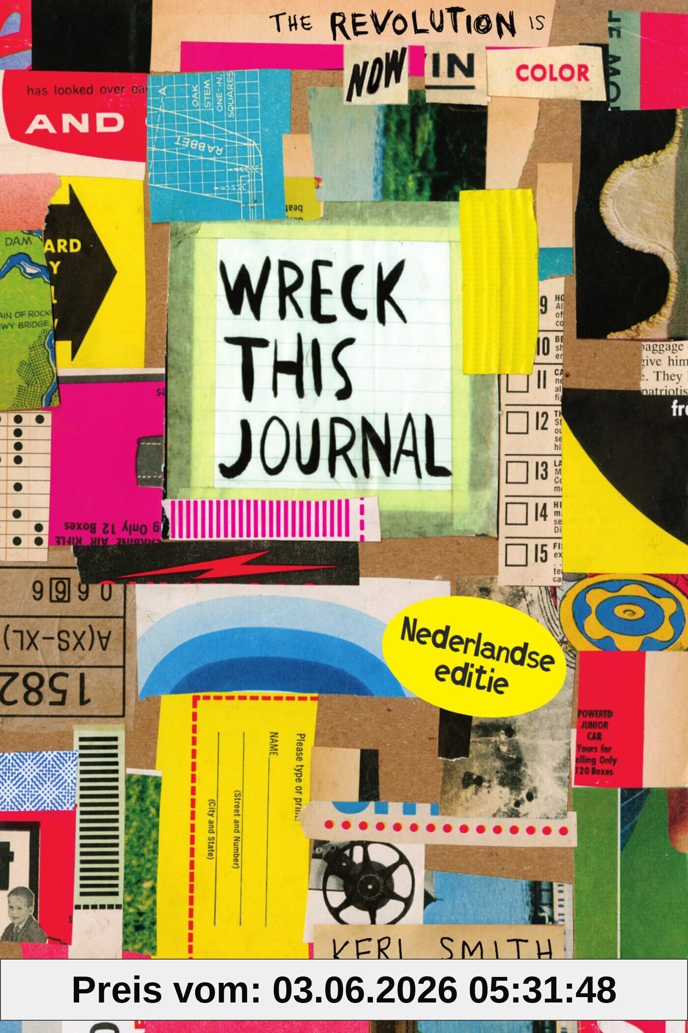 unbekannt Wreck This Journal - Jubileumeditie, Version Néerlandaise