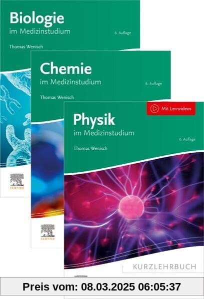 Paket KLB Biologie, Chemie, Physik: Mit den KLB der 6. Auflage