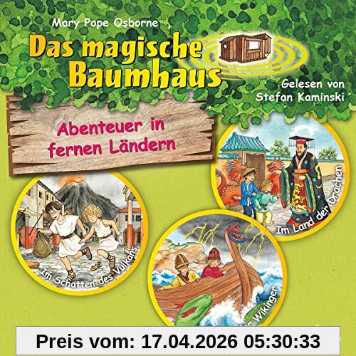 Das magische Baumhaus: Abenteuer in fernen Ländern – Hörbuchbox