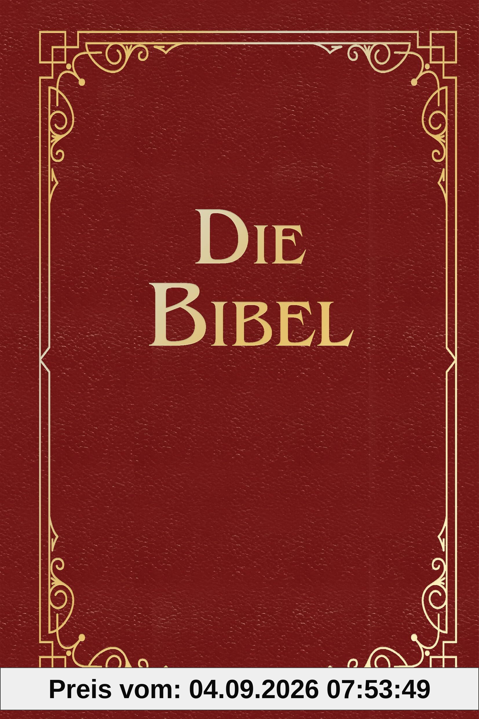 Die Bibel (Geschenkausgabe, Cabra-Leder)
