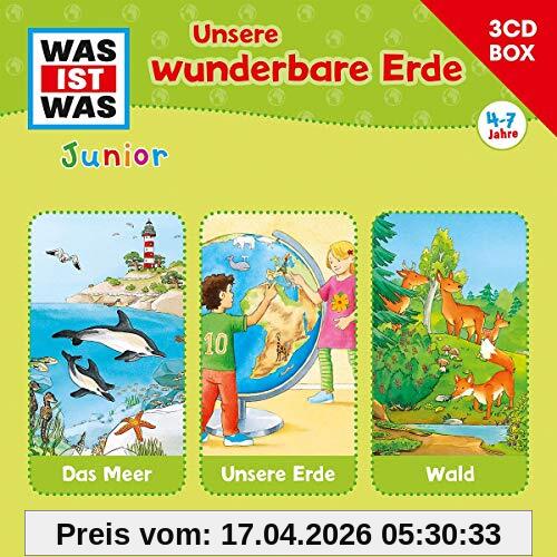 Was Ist Was Junior-3-CD Hörspielbox Vol.2 Erde