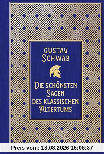 Die schönsten Sagen des klassischen Altertums: Leinen mit Goldprägung