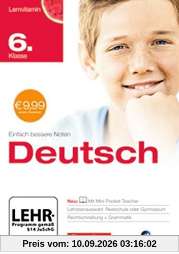 Lernvitamin - Deutsch 6. Klasse für Realschule und Gymnasium