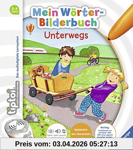 tiptoi® Mein Wörter-Bilderbuch Unterwegs