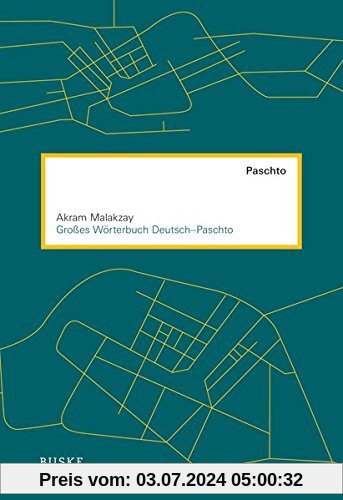 Großes Wörterbuch Deutsch-Paschto: Unter Mitwirkung von David Neil MacKenzie