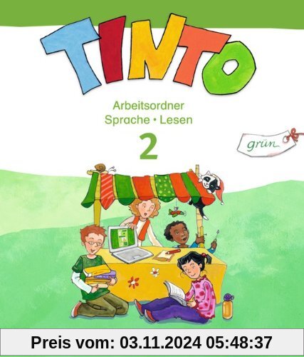 TINTO 2-4 - Sprachlesebuch 2: Grüne Ausgabe - Neubearbeitung: 2. Schuljahr - Arbeitsordner Sprache und Lesen