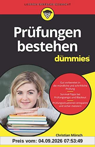 Prüfungen bestehen für Dummies