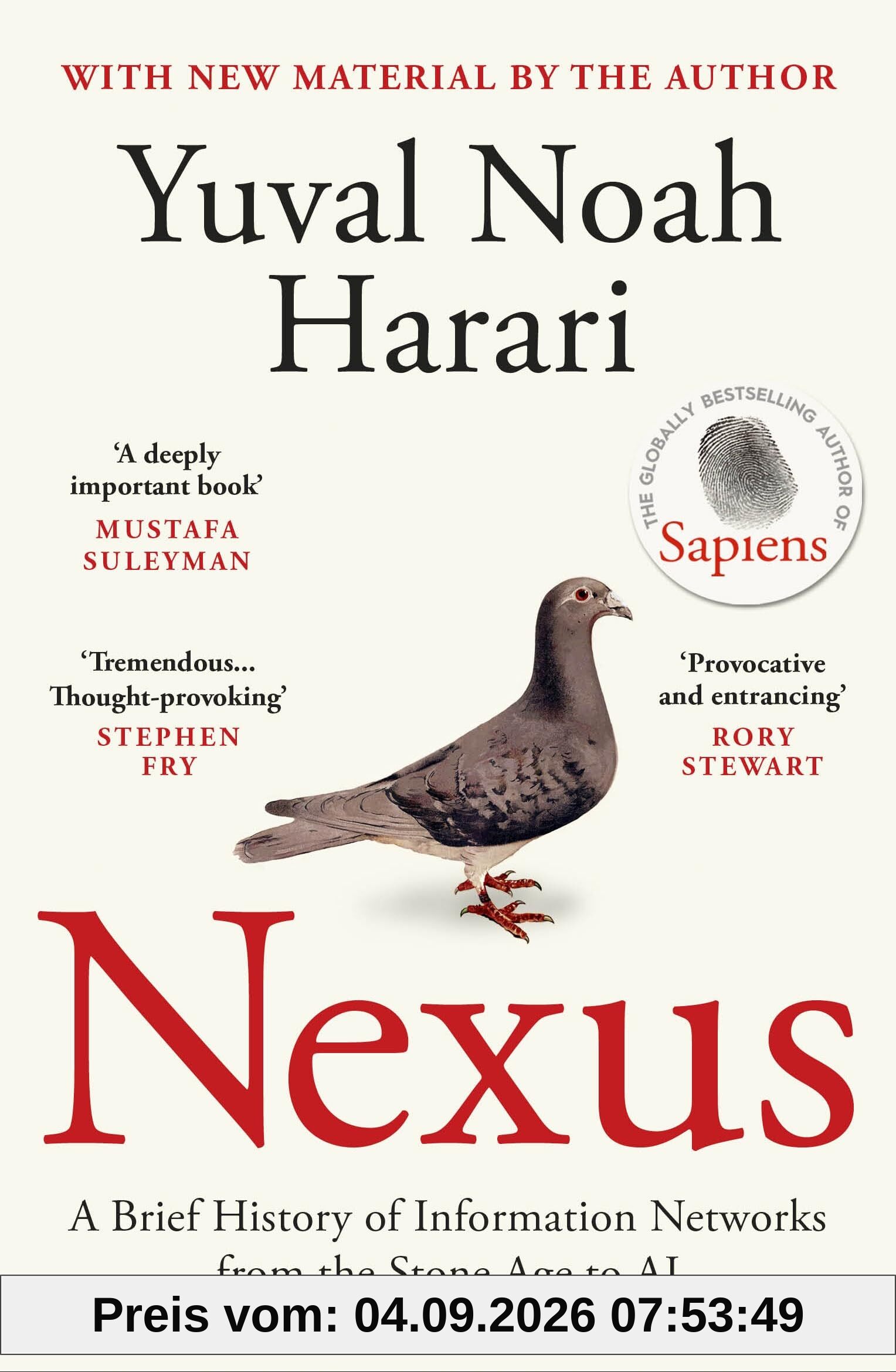 Nexus: The Sunday Times bestselling history about humans, technology and AI from the author of Sapiens