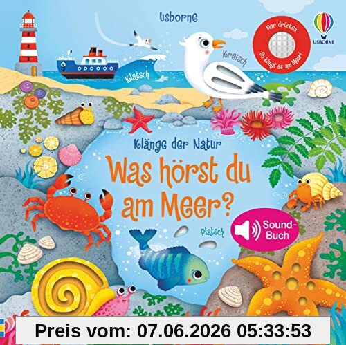 Klänge der Natur: Was hörst du am Meer?: Soundbuch