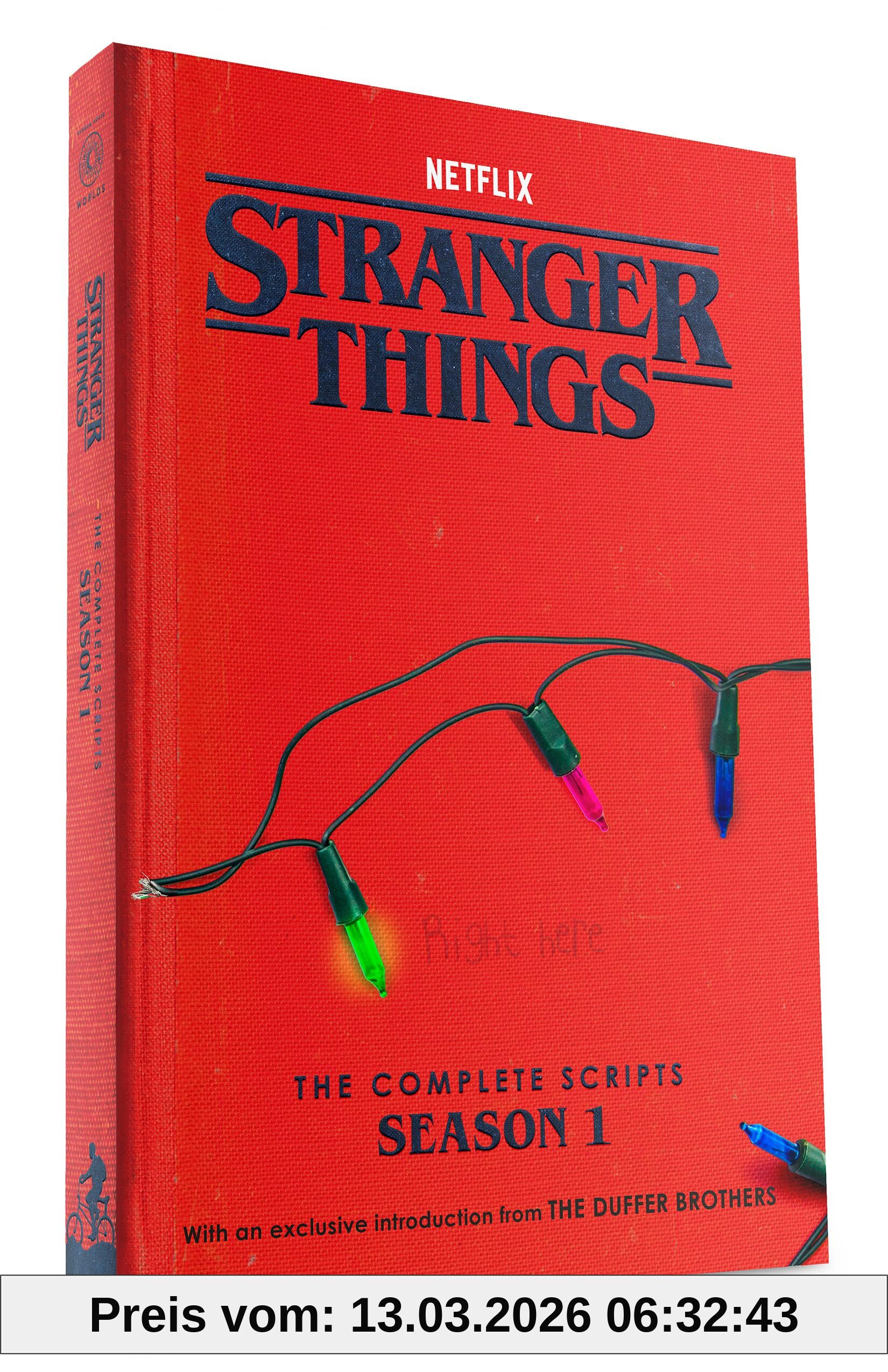 The Duffer Brothers Stranger Things, The Complete Scripts, Season 1