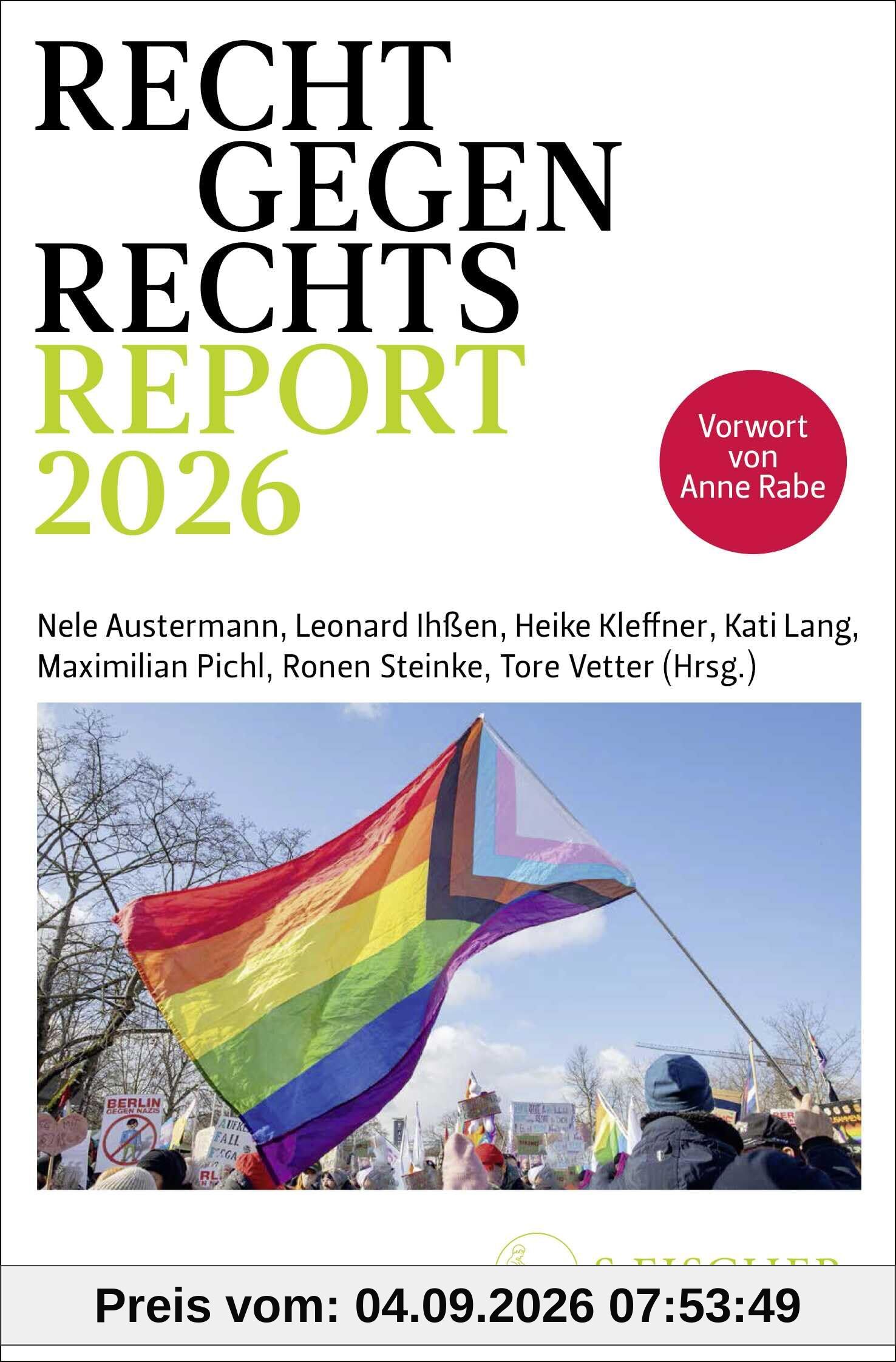 Recht gegen rechts: Report 2026 | Ausgezeichnet mit dem Hans Frankenthal-Preis der Stiftung Auschwitz-Komitee