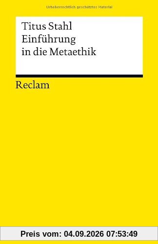 Einführung in die Metaethik