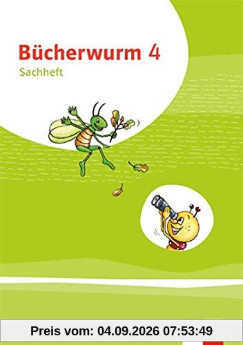 Bücherwurm Sachunterricht 4. Ausgabe für Sachsen-Anhalt: Arbeitsheft mit Reisefibel Klasse 4 (Bücherwurm. Ausgabe ab 2019)