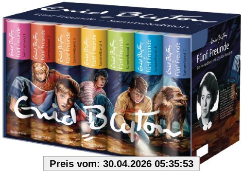 Fünf Freunde - Die Sammeledition, 7 Bände im Geschenkschuber