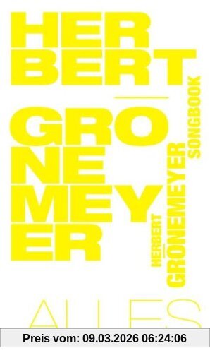 Herbert Grönemeyer, Alles. Songbook