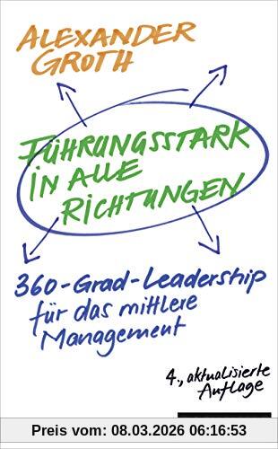 Alexander Groth Führungsstark In Alle Richtungen, 360-Grad-Leadership Für Das Mittlere Management
