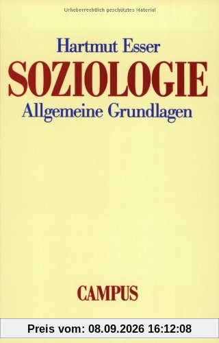 Soziologie: Allgemeine Grundlagen