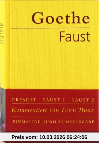 Goethe, Johann Wolfgang von Faust, Der Tragödie Erster Und Zweiter Teil. Urfaust