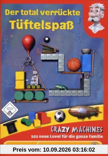 Der total verrückte Tüftelspass - Crazy Machines für die ganze Familie - CD-ROM