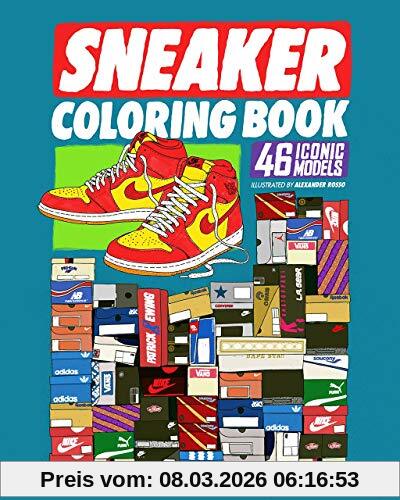 Alexander Rosso Sneaker Coloring Book