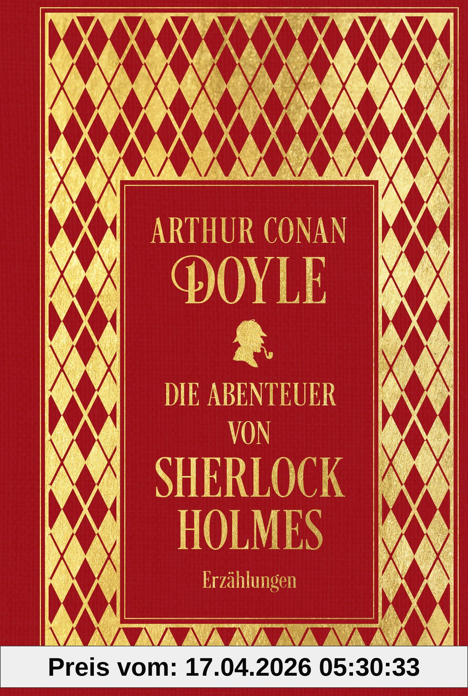 Die Abenteuer von Sherlock Holmes: Sämtliche Erzählungen Band 1: Leinen mit Goldprägung