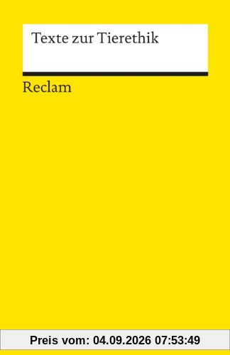 Texte zur Tierethik